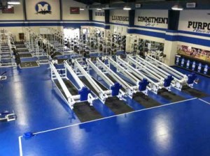 Midlothian-High-School Austin Leg Drive football leg strength training equipment Four Austins Inc. Texas